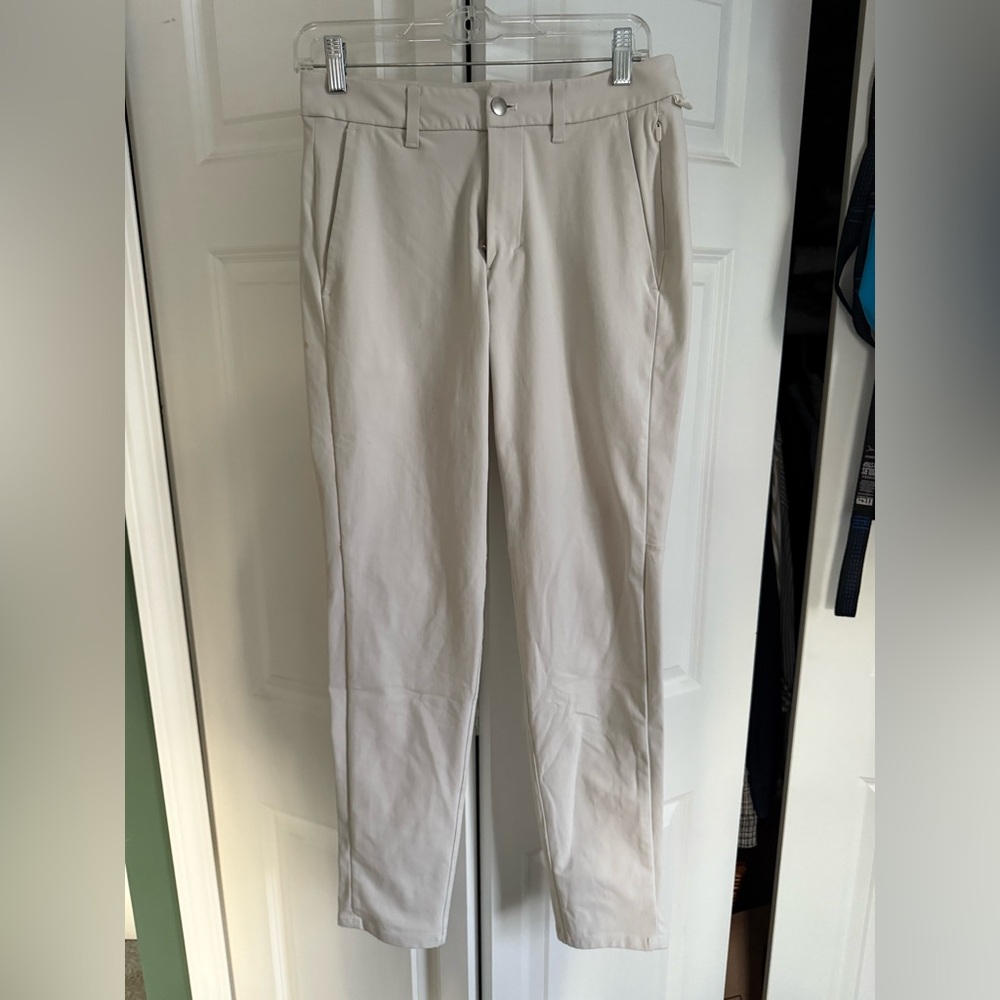 lululemon athletica Men's Slim Travel Pants in Light Beige
